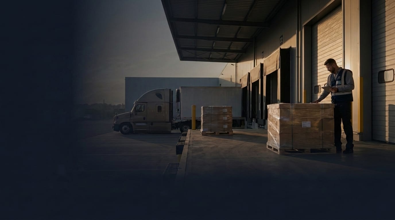 Route Right Solutions logistics operations warehouse and loading bay